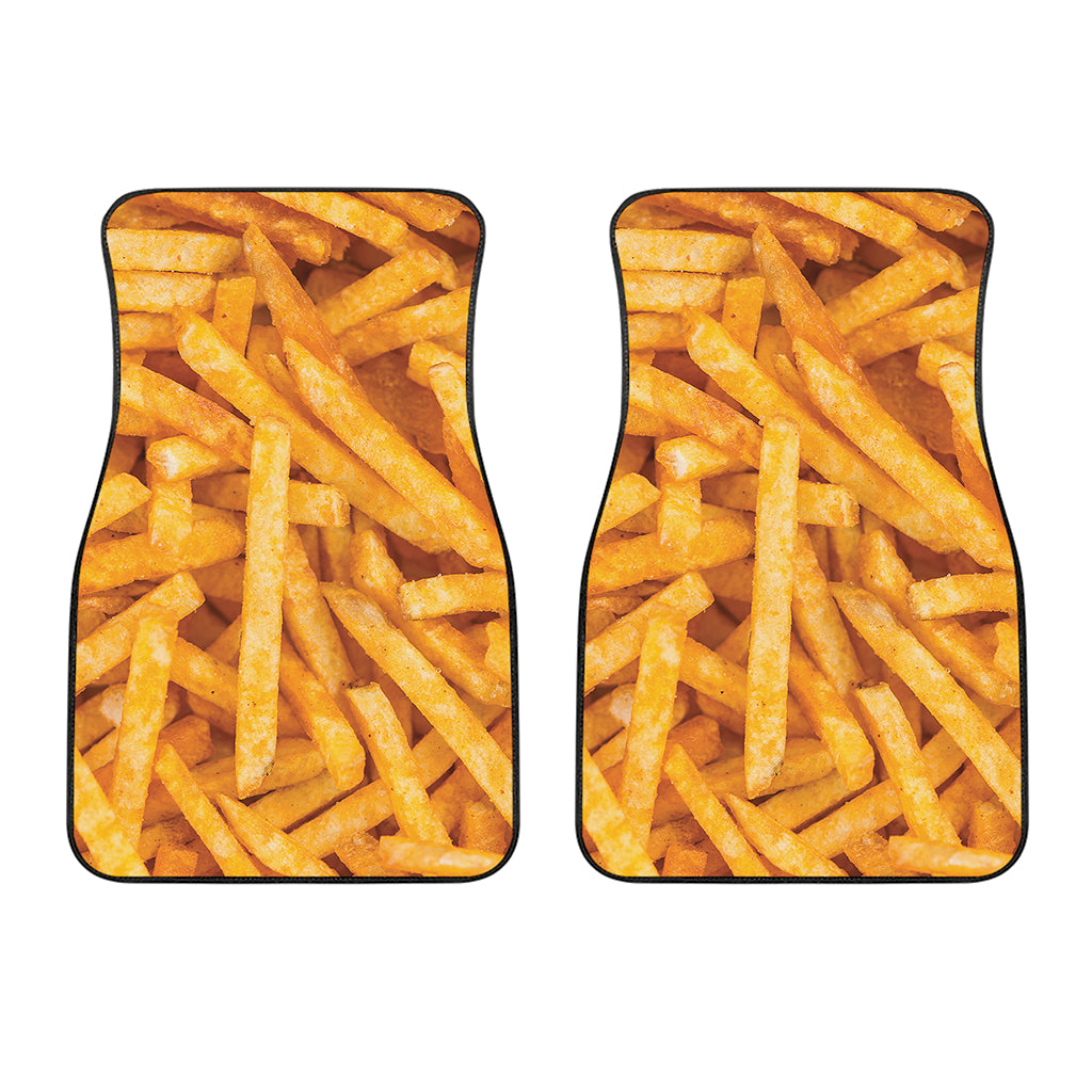 French Fries Print Front Car Floor Mats