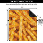 French Fries Print Futon Protector