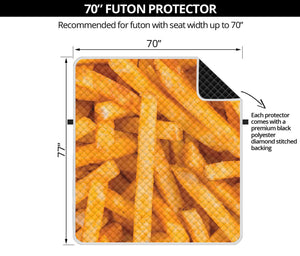 French Fries Print Futon Protector