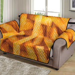 French Fries Print Loveseat Protector