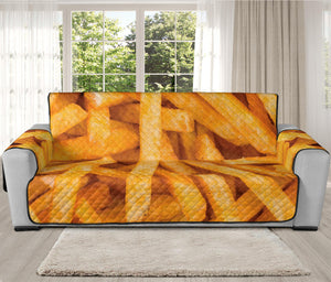 French Fries Print Oversized Sofa Protector