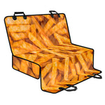 French Fries Print Pet Car Back Seat Cover