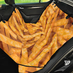 French Fries Print Pet Car Back Seat Cover
