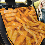 French Fries Print Pet Car Back Seat Cover
