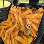 French Fries Print Pet Car Back Seat Cover