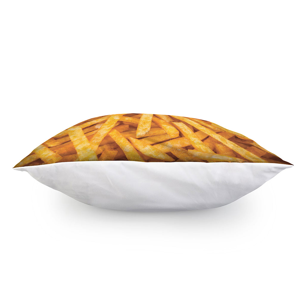 French Fries Print Pillow Cover