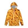 French Fries Print Pullover Hoodie