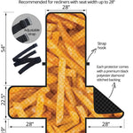 French Fries Print Recliner Protector