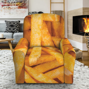 French Fries Print Recliner Slipcover