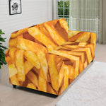 French Fries Print Sofa Cover