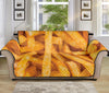 French Fries Print Sofa Protector