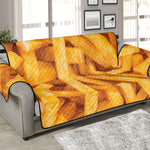 French Fries Print Sofa Protector