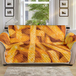 French Fries Print Sofa Protector