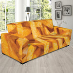 French Fries Print Sofa Slipcover