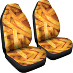 French Fries Print Universal Fit Car Seat Covers