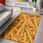 French Fries Texture Print Area Rug