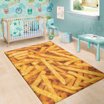 French Fries Texture Print Area Rug