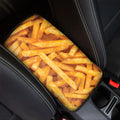 French Fries Print Car Center Console Cover