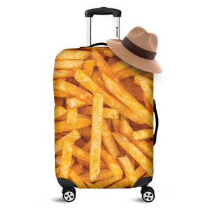 French Fries Texture Print Luggage Cover