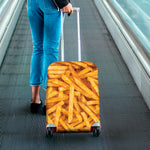 French Fries Texture Print Luggage Cover