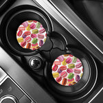 French Macaron Pattern Print Car Coasters