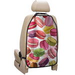 French Macaron Pattern Print Car Seat Organizers