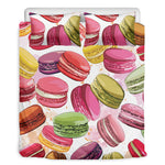 French Macaron Pattern Print Duvet Cover Bedding Set