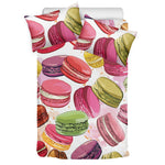 French Macaron Pattern Print Duvet Cover Bedding Set