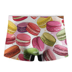 French Macaron Pattern Print Men's Boxer Briefs
