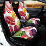 French Macaron Pattern Print Universal Fit Car Seat Covers
