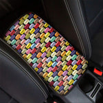 French Macarons Pattern Print Car Center Console Cover