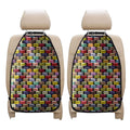 French Macarons Pattern Print Car Seat Organizers