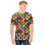 French Macarons Pattern Print Men's T-Shirt