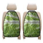 Fresh Cabbage Leaf Print Car Seat Organizers