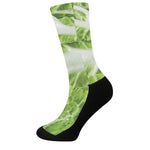 Fresh Cabbage Leaf Print Crew Socks