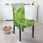 Fresh Cabbage Leaf Print Dining Chair Slipcover