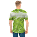 Fresh Cabbage Leaf Print Men's T-Shirt