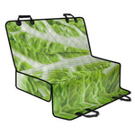 Fresh Cabbage Leaf Print Pet Car Back Seat Cover