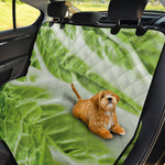 Fresh Cabbage Leaf Print Pet Car Back Seat Cover