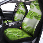 Fresh Cabbage Leaf Print Universal Fit Car Seat Covers