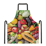 Fresh Fruits And Vegetables Print Apron