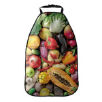 Fresh Fruits And Vegetables Print Car Seat Organizers
