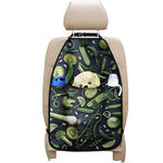 Fresh Green Fruit And Vegetables Print Car Seat Organizers