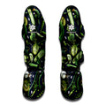 Fresh Green Fruit And Vegetables Print Muay Thai Shin Guards