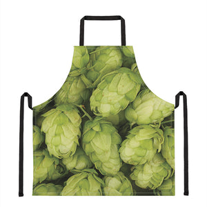 Fresh Hop Cone Print Apron