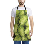 Fresh Hop Cone Print Apron