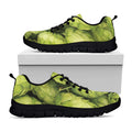 Fresh Hop Cone Print Black Running Shoes