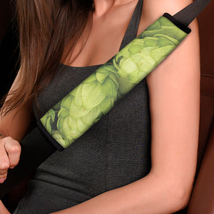 Fresh Hop Cone Print Car Seat Belt Covers