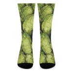 Fresh Hop Cone Print Crew Socks