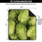 Fresh Hop Cone Print Futon Protector